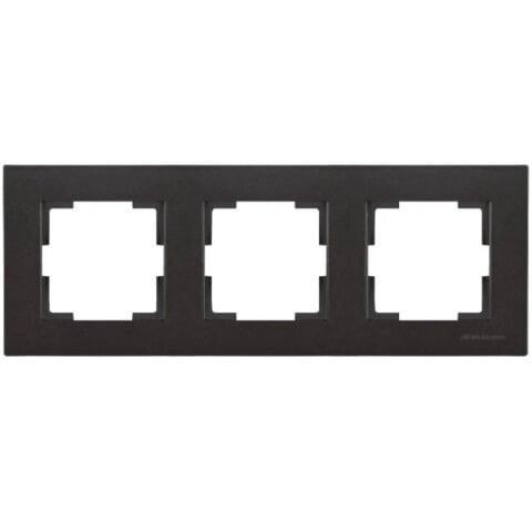 MUTLUSAN RİTA ÜÇLÜ YATAY ÇERÇEVE SİYAH