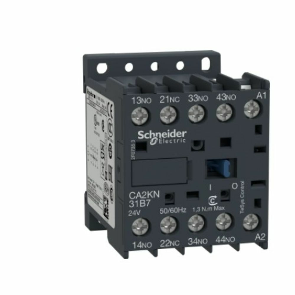 SCHNEIDER CA2-KN31B7 24VAC 3NA+1NK YARDIMCI KONTAK