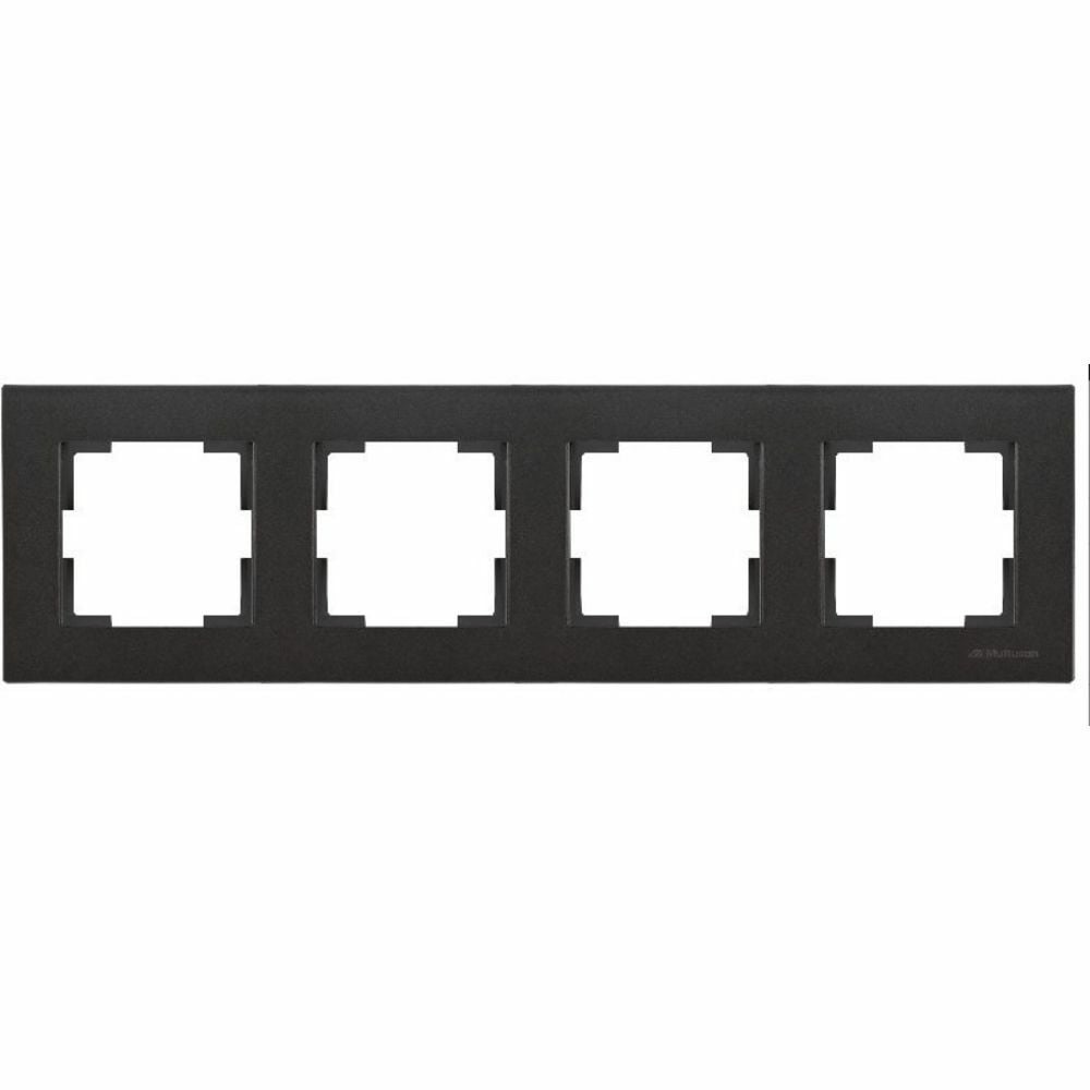 MUTLUSAN RİTA DÖRTLÜ YATAY ÇERÇEVE SİYAH