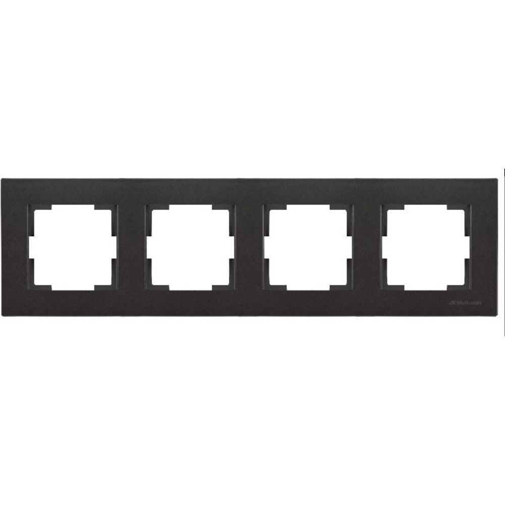 MUTLUSAN RİTA DÖRTLÜ YATAY ÇERÇEVE SİYAH