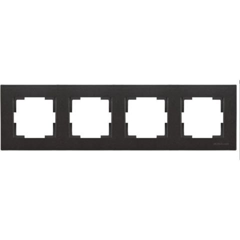 MUTLUSAN RİTA DÖRTLÜ YATAY ÇERÇEVE SİYAH