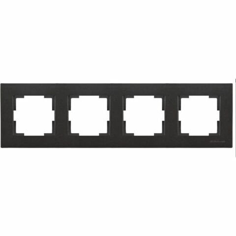 MUTLUSAN RİTA DÖRTLÜ YATAY ÇERÇEVE SİYAH