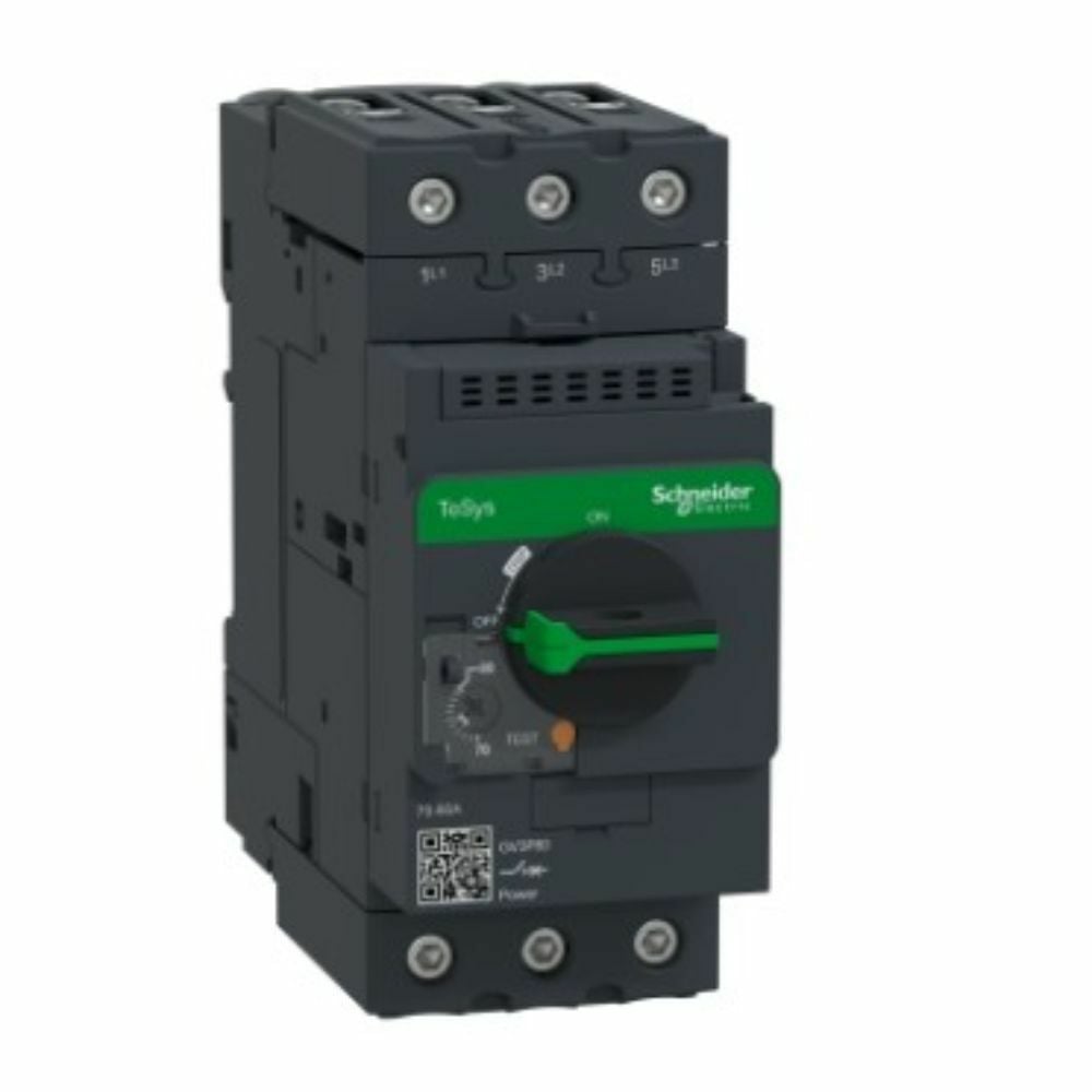 SCHNEIDER GV3P80 TESYS GV2 70-80A TERMİK MANYETİK MOTOR KORUMA ŞALTERİ