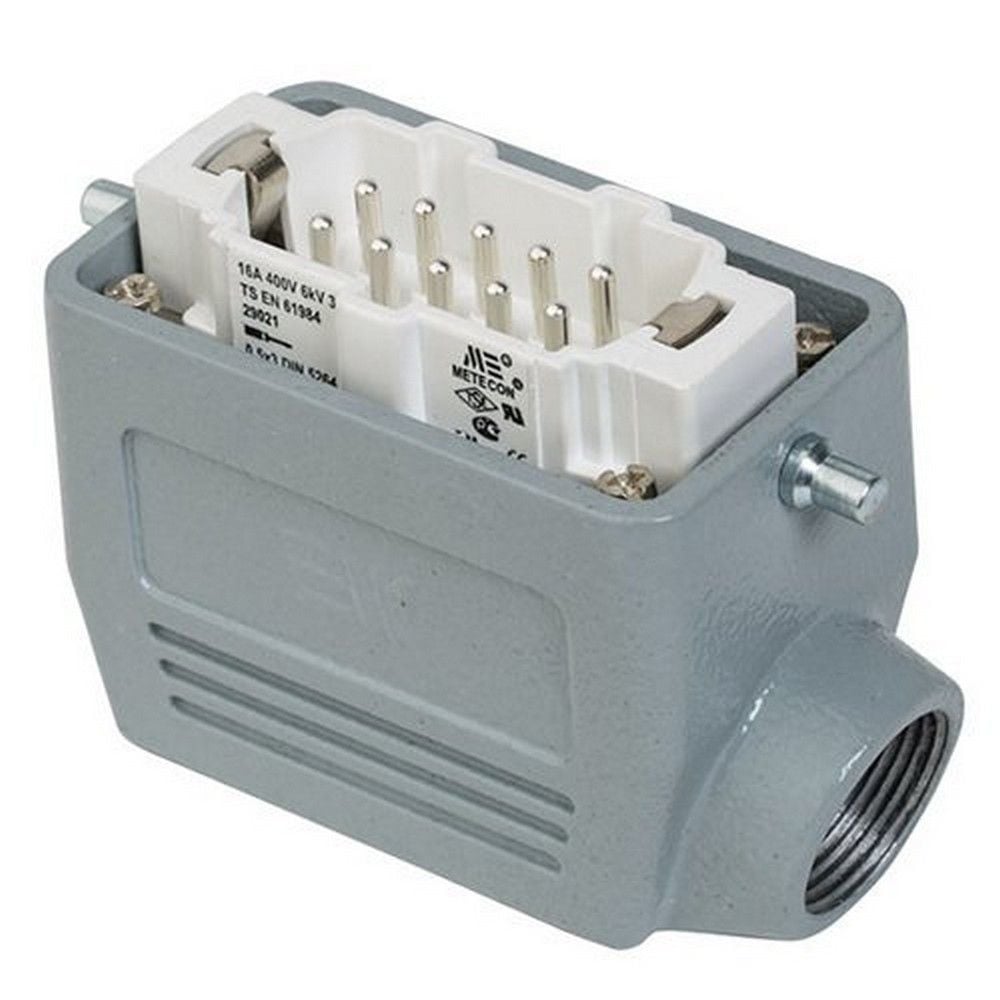 METE ENERJİ 10X16A. ÇOKLU UZATMA FİŞİ YAN PER. YAN GİRİŞLİ 403501