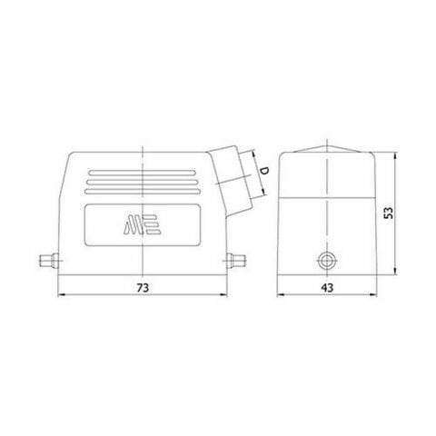 METE ENERJİ 10X16A. ÇOKLU UZATMA FİŞİ YAN PER. YAN GİRİŞLİ 403501