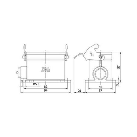 METE ENERJİ 10X16A. ÇOKLU DUVAR PRİZİ (TEK METAL MANDALLI) 403508S