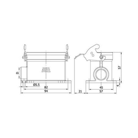 METE ENERJİ 10X16A. ÇOKLU DUVAR PRİZİ (TEK METAL MANDALLI) 403508S