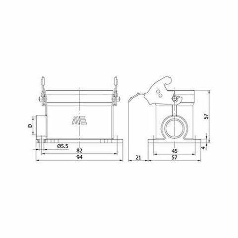 METE ENERJİ 10X16A. ÇOKLU DUVAR FİŞİ (TEK METAL MANDALLI) 403509S