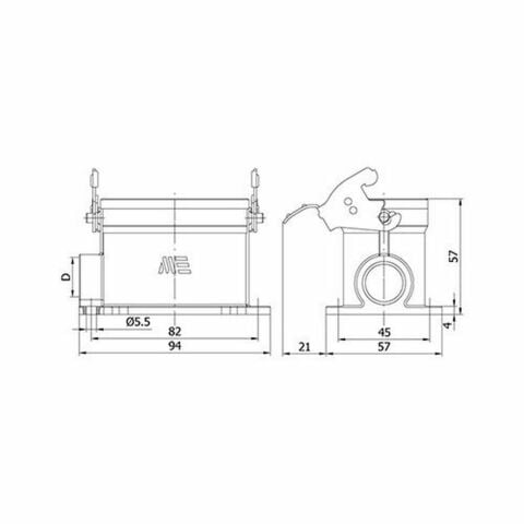 METE ENERJİ 10X16A. ÇOKLU DUVAR FİŞİ (TEK METAL MANDALLI) 403509S