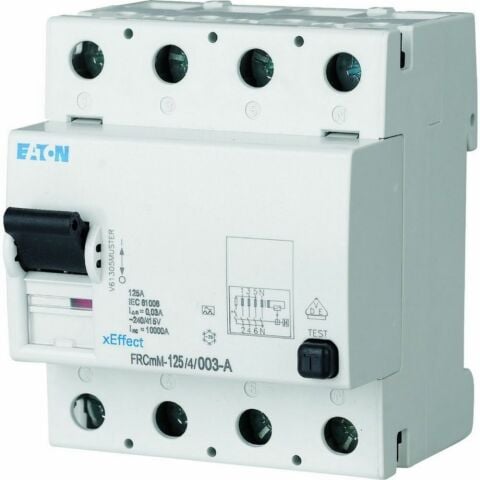 EATON 187816 FRCMM-125/4/03 KAÇAK AKIM KORUMA ŞALTERİ AC- KAÇAK AKIM RÖLESİ