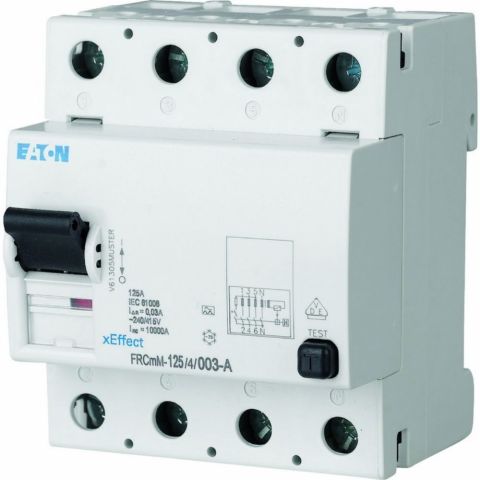 EATON 187816 FRCMM-125/4/03 KAÇAK AKIM KORUMA ŞALTERİ AC- KAÇAK AKIM RÖLESİ