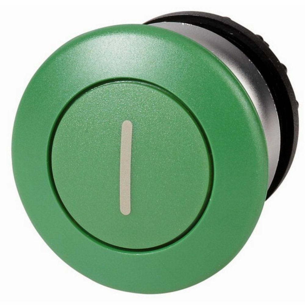 EATON M22-DP-G-X1 BUTON AKSESUARI: MANTAR BUTON KAFASI, YAYLI, YEŞİL (I)