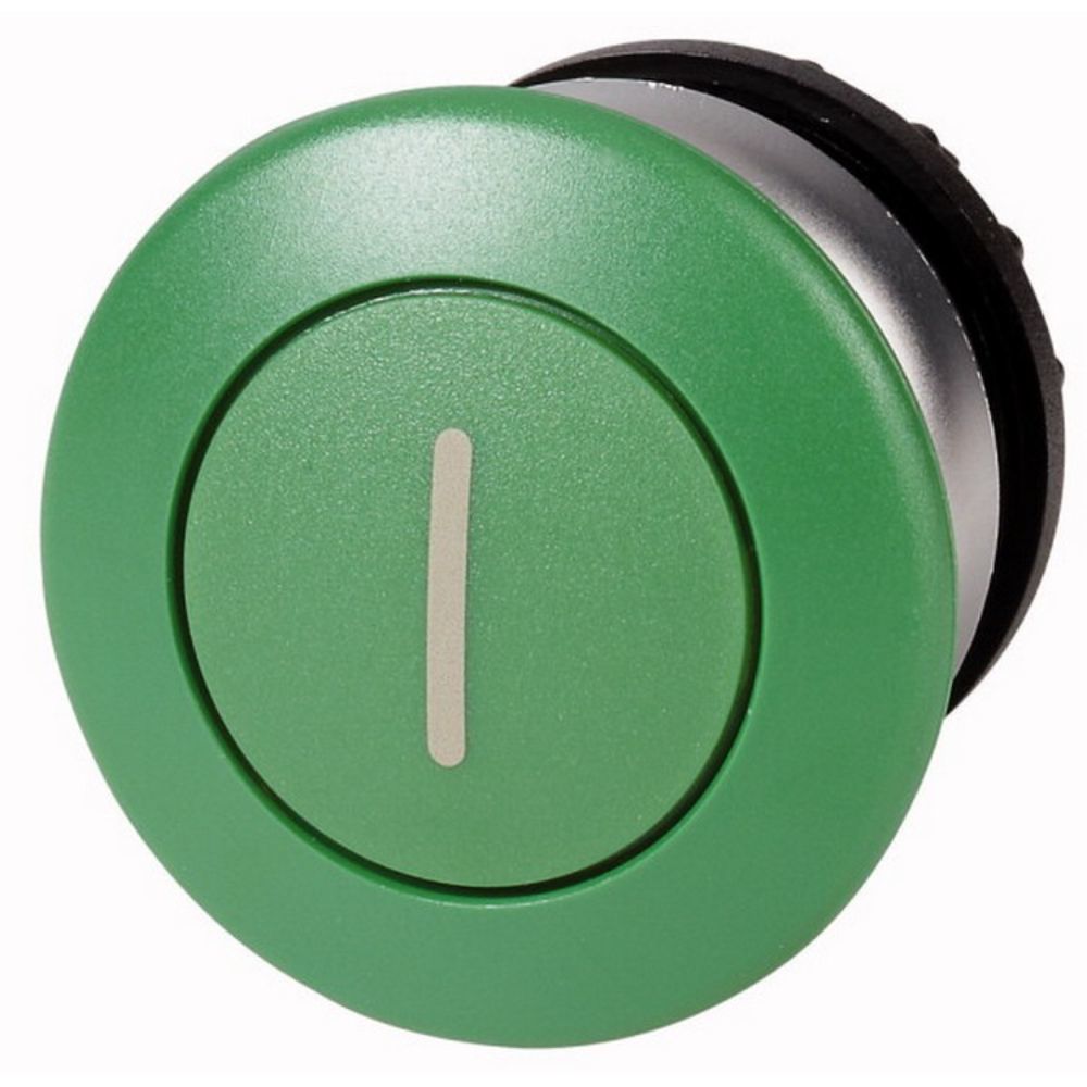 EATON M22-DP-G-X1 BUTON AKSESUARI: MANTAR BUTON KAFASI, YAYLI, YEŞİL (I)