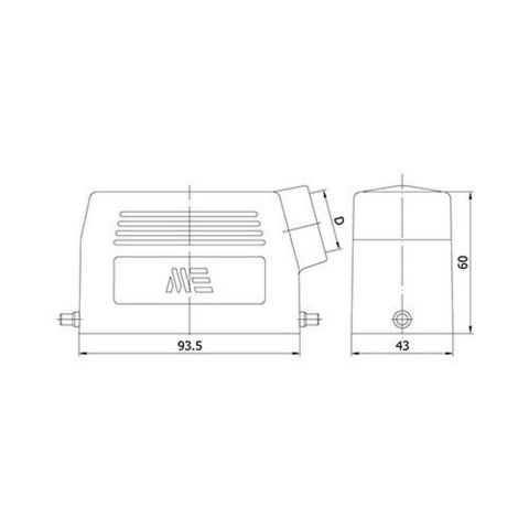 METE ENERJİ 16X16A. ÇOKLU UZATMA FİŞİ YAN PER. YAN GİRİŞLİ 403521