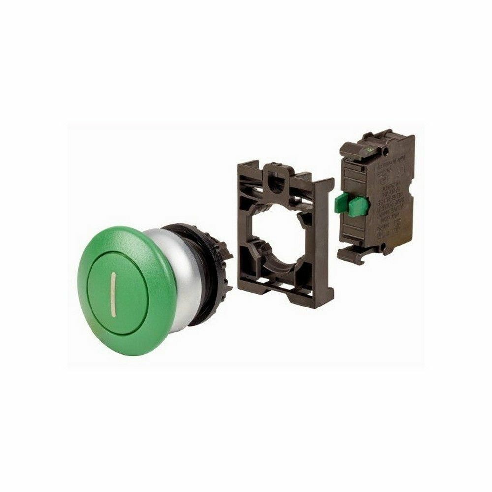 EATON 216722-AS0 MANTAR BUTON, YAYLI, YEŞİL (I) 1NA