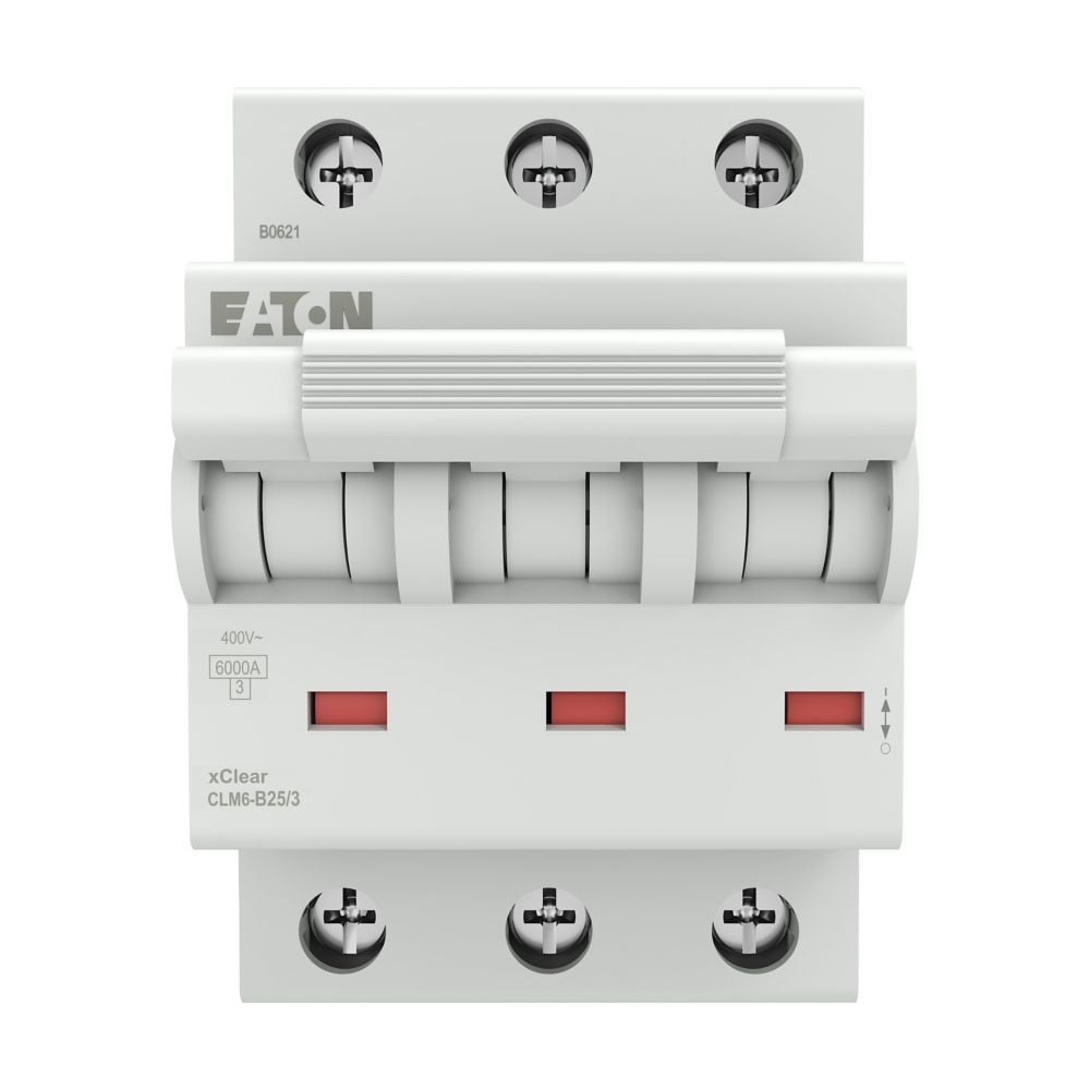 EATON CLM6-B25/3 Minyatür Devre Kesici - 6kA - B eğrisi - 3x25A-EATON