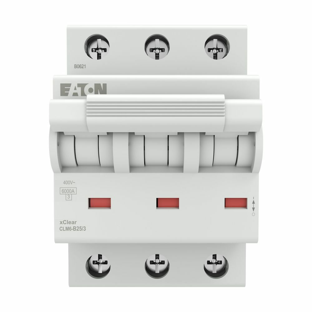 EATON CLM6-B25/3 Minyatür Devre Kesici - 6kA - B eğrisi - 3x25A-EATON
