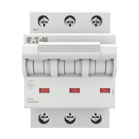 EATON CLM6-B25/3 Minyatür Devre Kesici - 6kA - B eğrisi - 3x25A-EATON