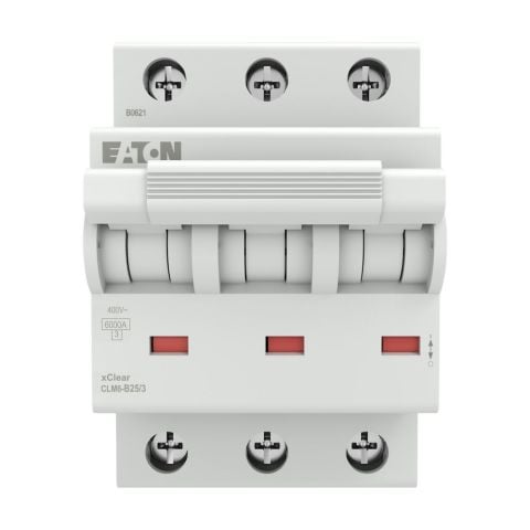 EATON CLM6-B25/3 Minyatür Devre Kesici - 6kA - B eğrisi - 3x25A-EATON