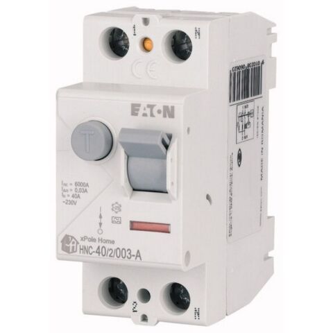 EATON HNC-40/2/003-A ARTIK AKIM DEVRE KESİCİLER (A TİPİ) 2X40A, 6KA, 30MA