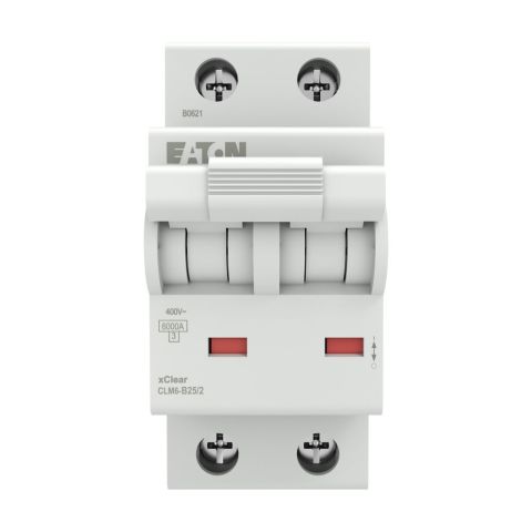 EATON CLM6-B25/2 Minyatür Devre Kesici - 6kA - B eğrisi - 2x25A-EATON