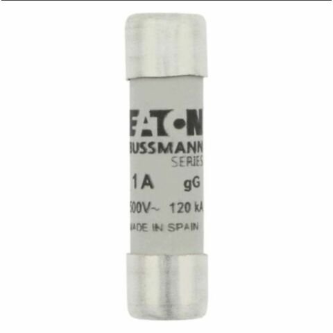 EATON C10G1 SİLİNDİRİK SİGORTA 10X38, GG/GL, 500V, 120KA - 1A
