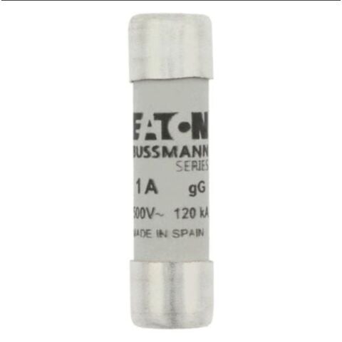 EATON C10G1 SİLİNDİRİK SİGORTA 10X38, GG/GL, 500V, 120KA - 1A