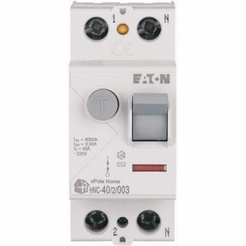 EATON 194691 HNC-40/2/003 KAÇAK AKIM KORUMA ŞALTERİ AC T- KAÇAK AKIM RÖLESİ