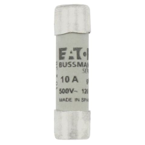 EATON C10G10 SİLİNDİRİK SİGORTA 10X38, GG/GL, 500V, 120KA - 10A