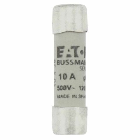 EATON C10G10 SİLİNDİRİK SİGORTA 10X38, GG/GL, 500V, 120KA - 10A