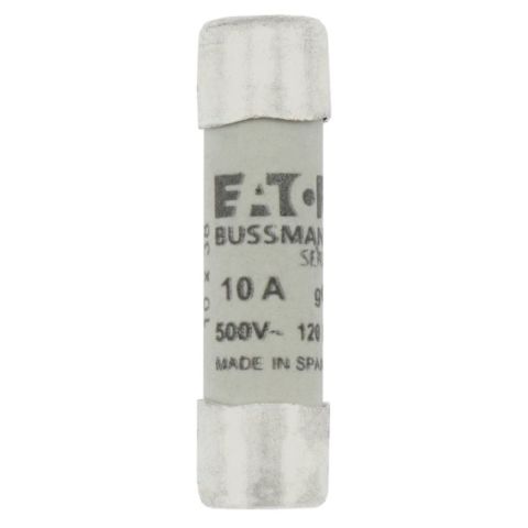 EATON C10G10 SİLİNDİRİK SİGORTA 10X38, GG/GL, 500V, 120KA - 10A