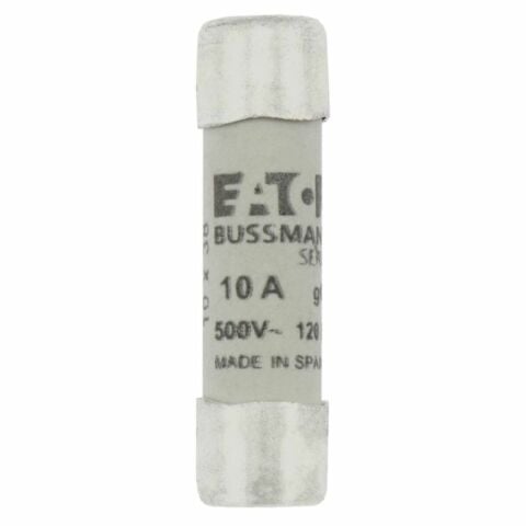 EATON C10G10 SİLİNDİRİK SİGORTA 10X38, GG/GL, 500V, 120KA - 10A