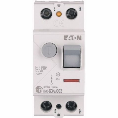 EATON 194692 HNC-63/2/003 KAÇAK AKIM KORUMA ŞALTERİ AC T- KAÇAK AKIM RÖLESİ
