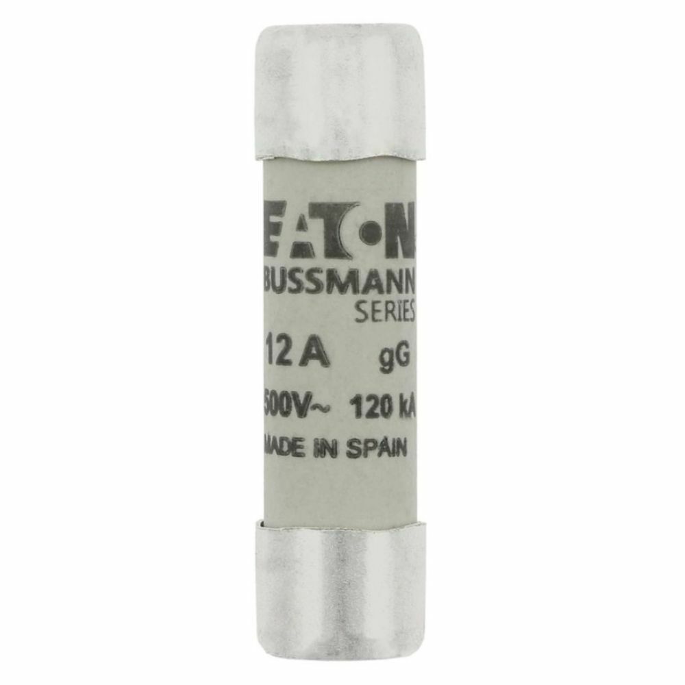 EATON C10G12 SİLİNDİRİK SİGORTA 10X38, GG/GL, 500V, 120KA - 12A