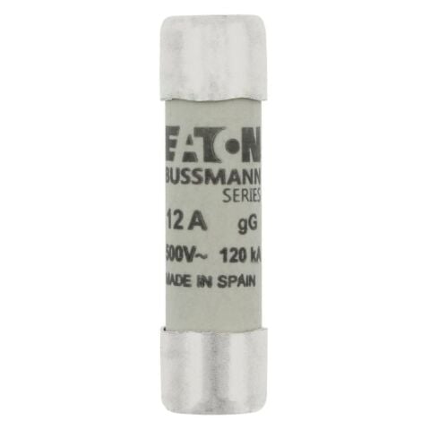 EATON C10G12 SİLİNDİRİK SİGORTA 10X38, GG/GL, 500V, 120KA - 12A