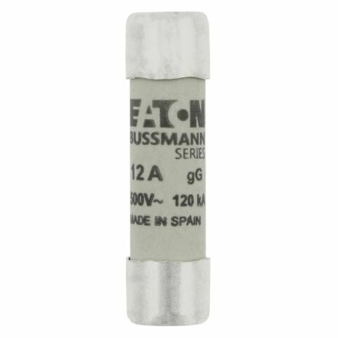 EATON C10G12 SİLİNDİRİK SİGORTA 10X38, GG/GL, 500V, 120KA - 12A