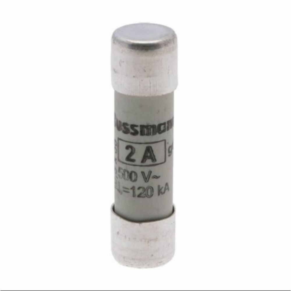 EATON C10G2 SİLİNDİRİK SİGORTA 10X38, GG/GL, 500V, 120KA - 2A