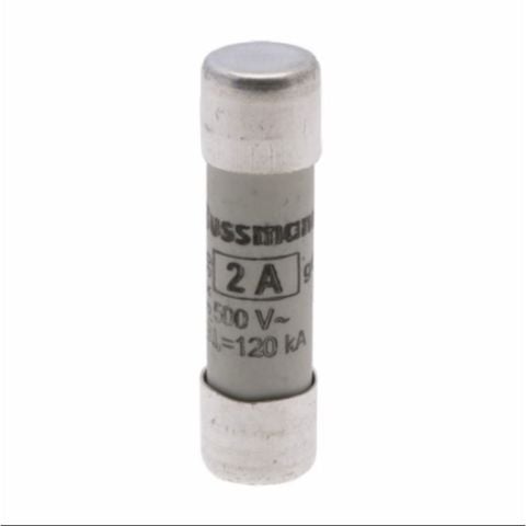 EATON C10G2 SİLİNDİRİK SİGORTA 10X38, GG/GL, 500V, 120KA - 2A
