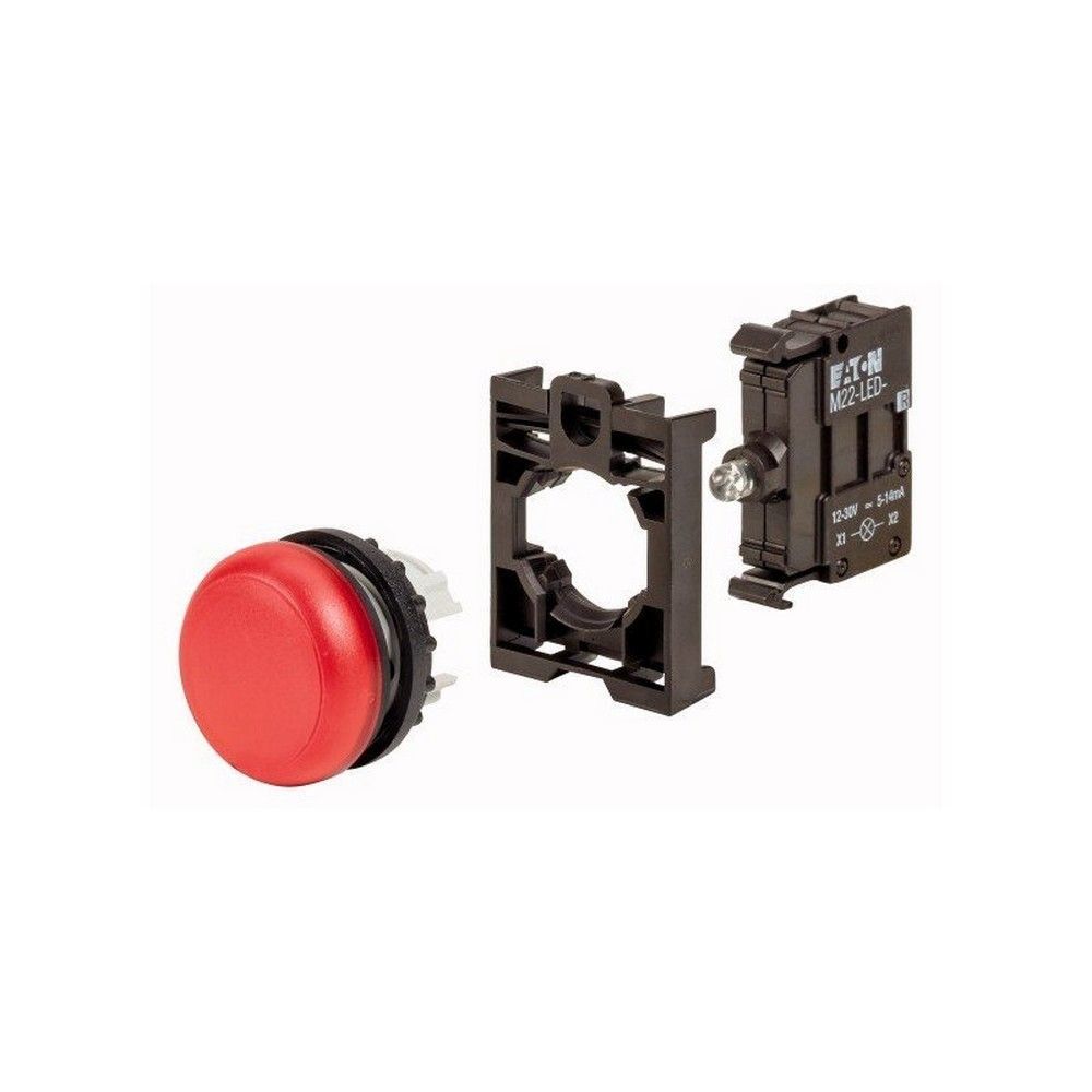 EATON M22-L-R BUTON AKSESUARI: SİNYAL LAMBASI KAFASI, KIRMIZI