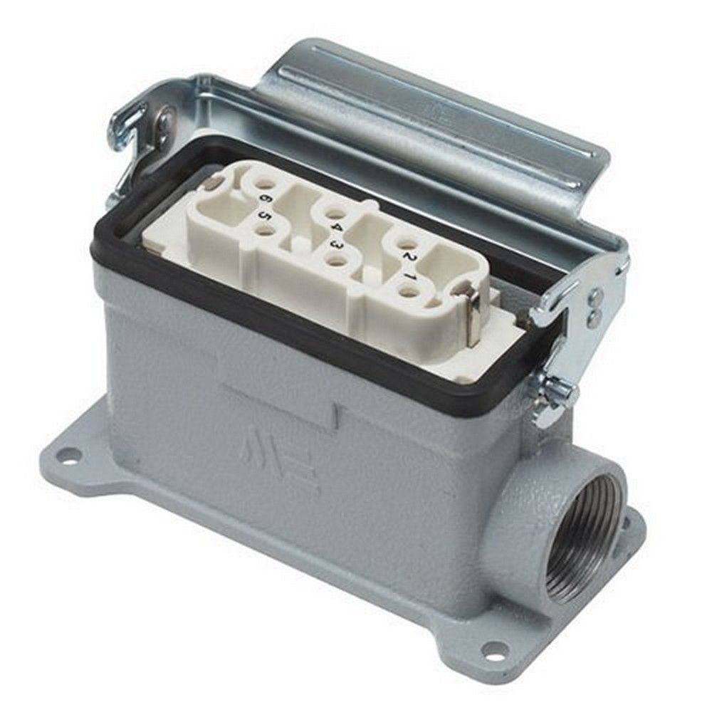 METE ENERJİ 6X35A. ÇOKLU DUVAR PRİZİ (TEK METAL MANDALLI) 403568S