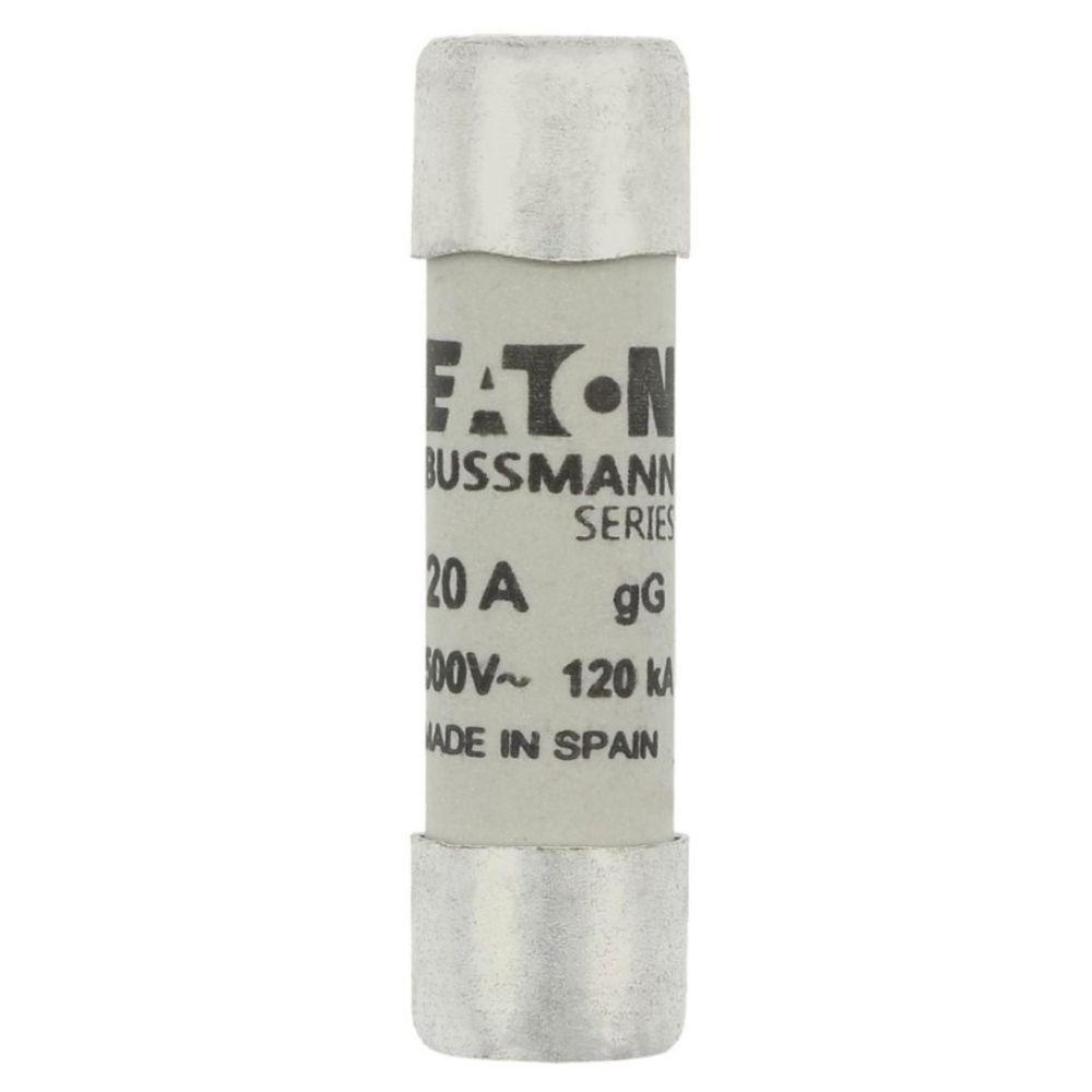 EATON C10G20 SİLİNDİRİK SİGORTA 10X38, GG/GL, 500V, 120KA - 20A