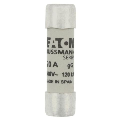 EATON C10G20 SİLİNDİRİK SİGORTA 10X38, GG/GL, 500V, 120KA - 20A