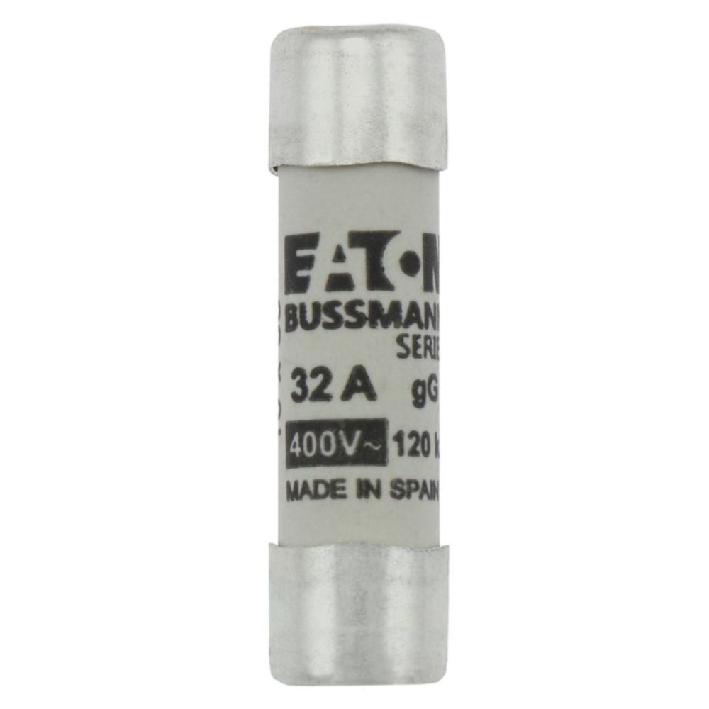 EATON C10G32 SİLİNDİRİK SİGORTA 10X38, GG/GL, 400V, 120KA - 32A