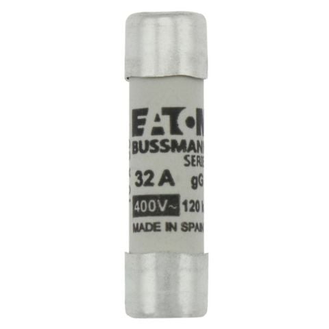 EATON C10G32 SİLİNDİRİK SİGORTA 10X38, GG/GL, 400V, 120KA - 32A