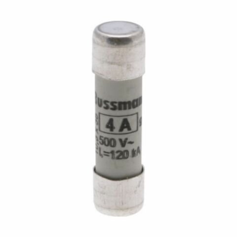 EATON C10G4 SİLİNDİRİK SİGORTA 10X38, GG/GL, 500V, 120KA - 4A