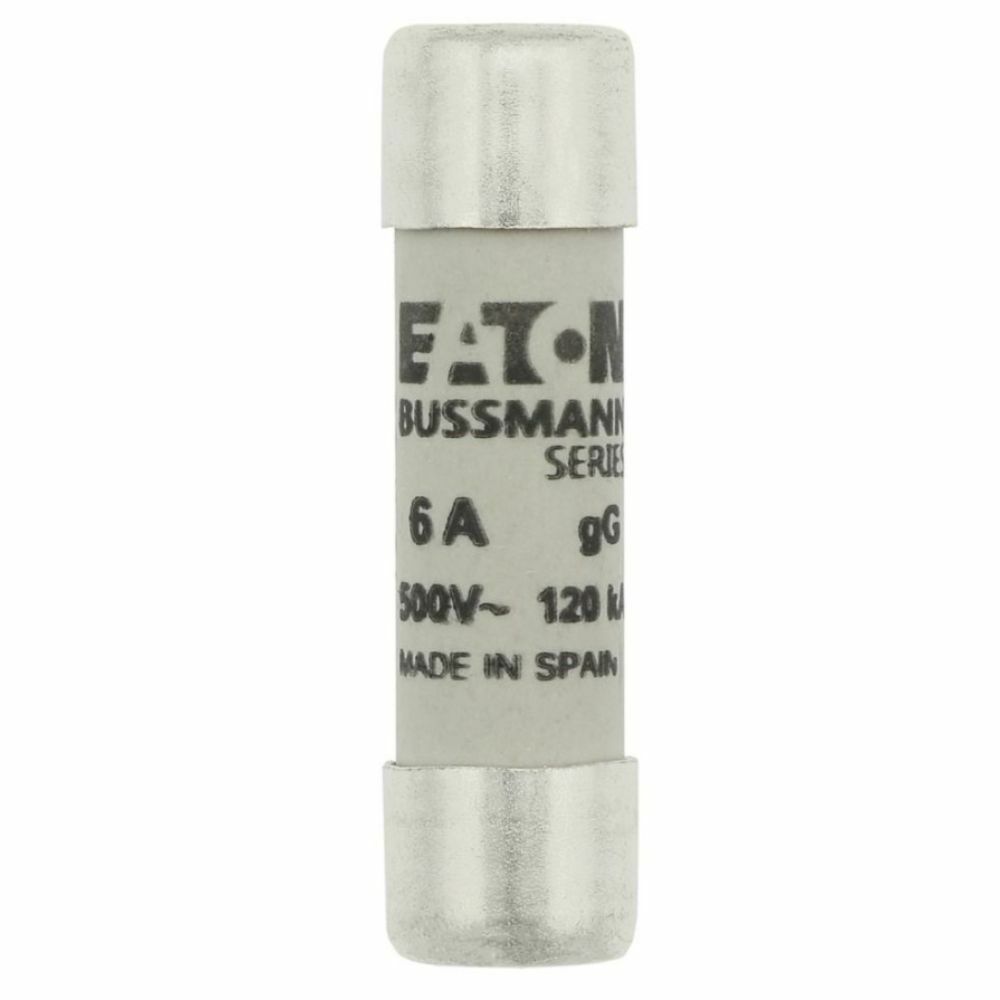 EATON C10G6 SİLİNDİRİK SİGORTA 10X38, GG/GL, 500V, 120KA - 6A