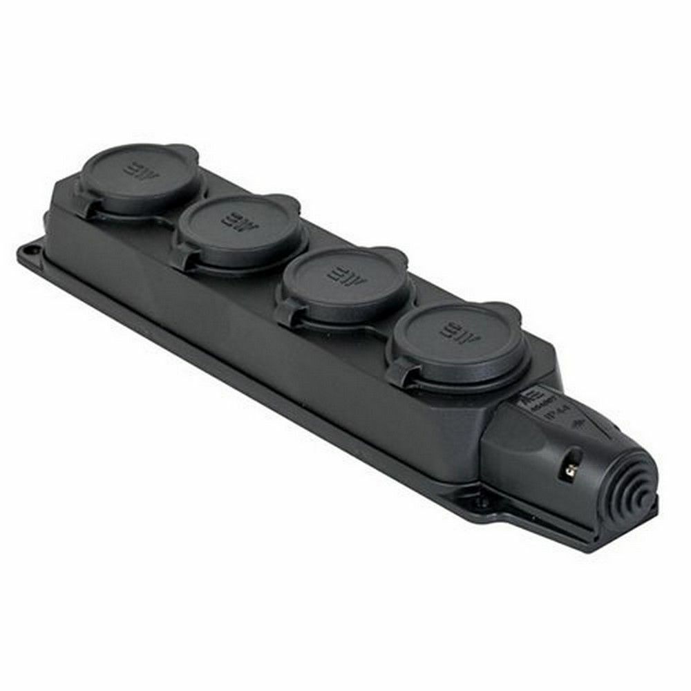 METE ENERJİ 1X16A. 4'LÜ GRUP PRİZ  404007