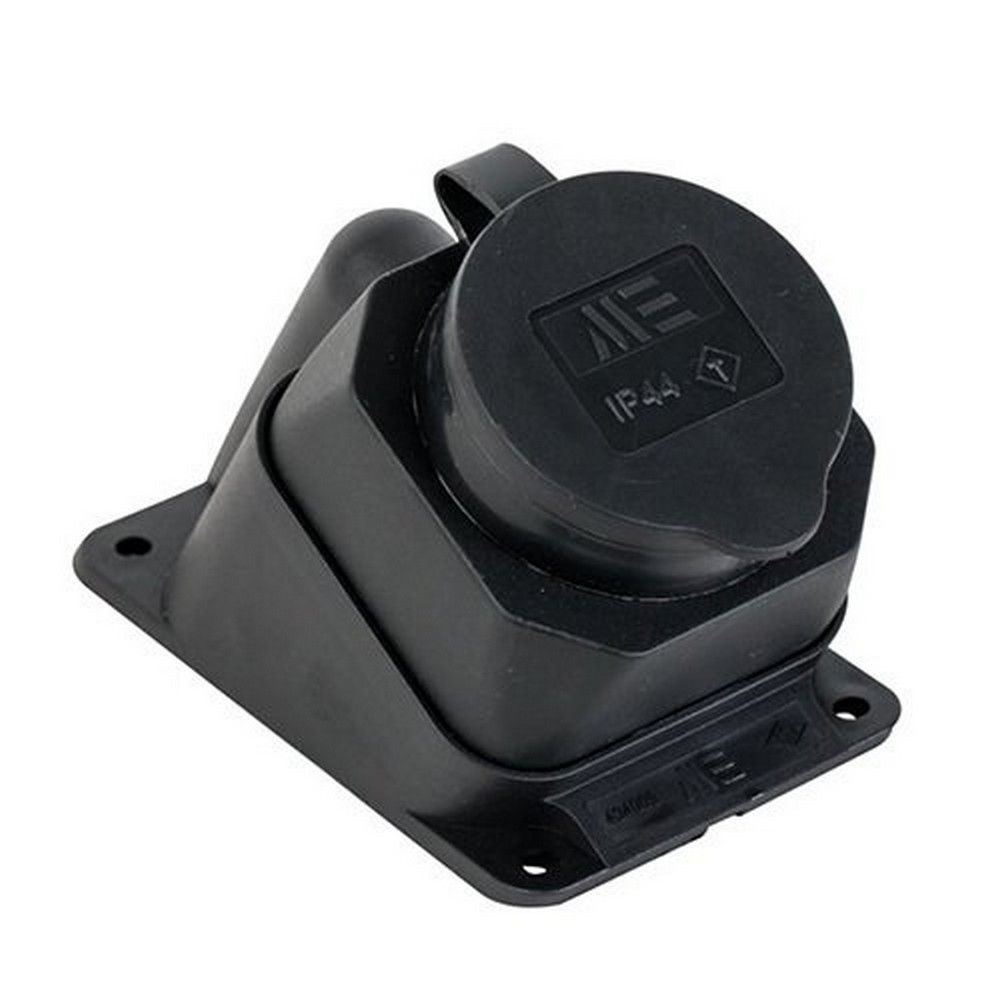 METE ENERJİ 1X16A.EĞİK  DUVAR PRİZİ  404009