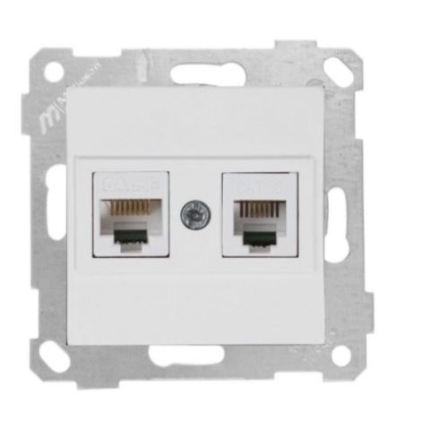 MUTLUSAN RİTA MEK TUŞ TLF DATA PRİZ (RJ12 CAT5E) BEYAZ