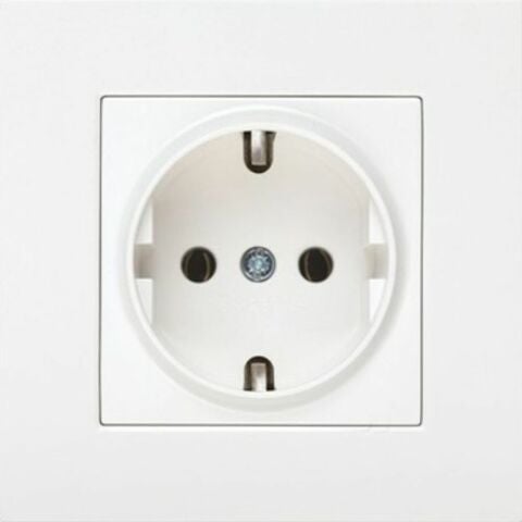 VİKO 90800001 TOPRAKLI PRİZ BEYAZ MEKANİZMA